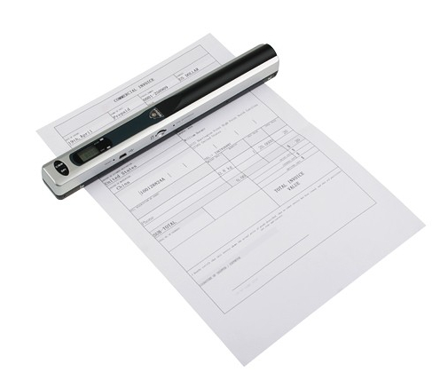 0.8inch LCD Wireless Portable A4 Scanner No Need Battery - Click Image to Close