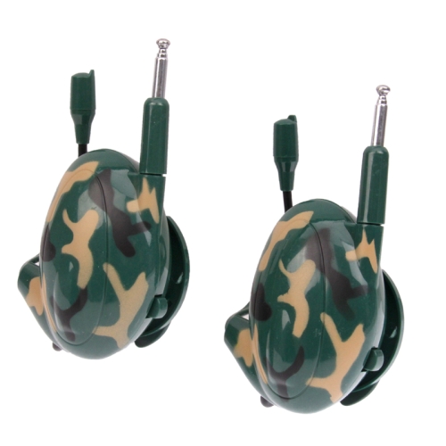 100m Camouflage Style Children Walkie-talkie,(2pcs in one packaging, the price is for 2pcs)