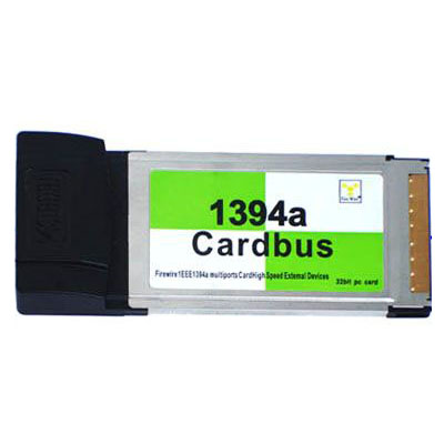 1394A Cardbus , 3 port