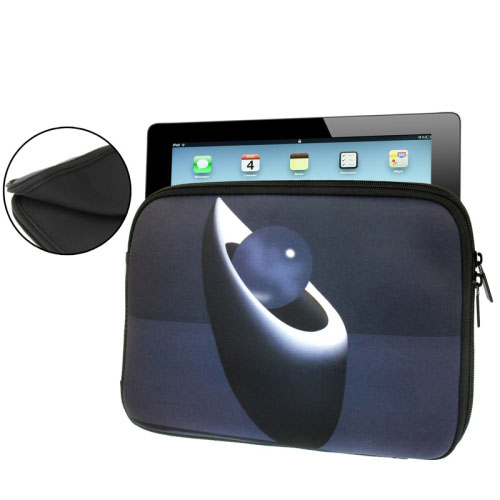 9.7 / 10.1 inch 3D Style Pattern Thermal Transfer Soft Protective Laptop Zipper Bag, Suitable for iPad 4 / iPad 3 / iPad 2, Sams - Click Image to Close