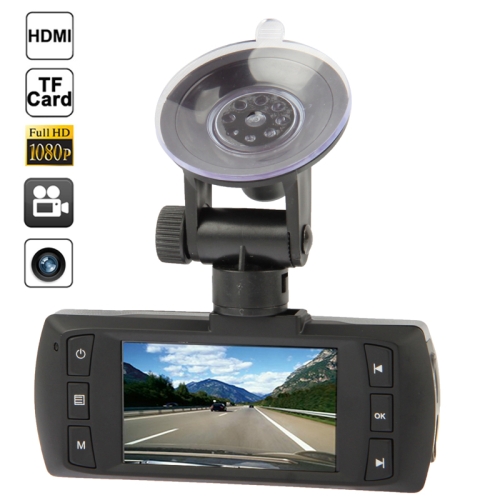 AT580 3.0Mega Pixels 1080P Dual Camera Car DVR G-sensor HDMI