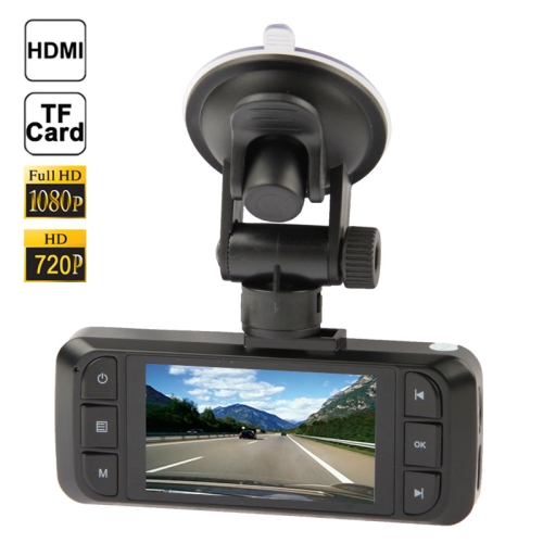 AT900 2.6 Inch 5.0 Mega Pixels 1080P Full HD Car DVR HDMI G-Sensor AV-out Silver