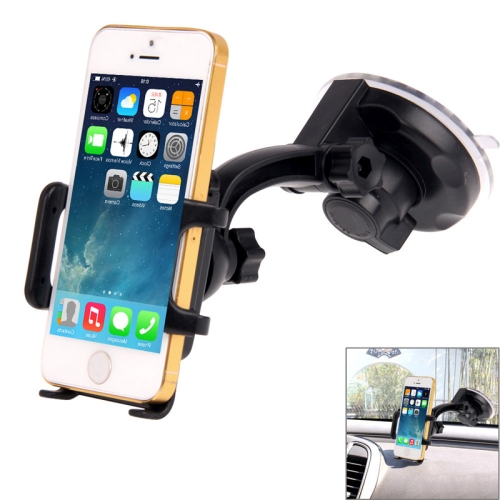 Universal 360 Degree Rotation Suction Cup Car Holder / Desktop Stand Width: 4.5cm - 7.4cm - Click Image to Close