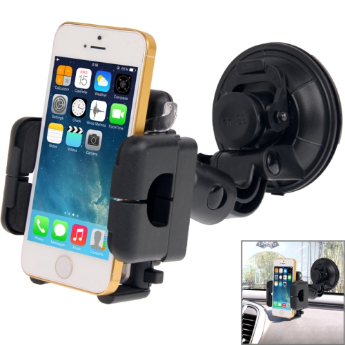 Universal 360 Degree Rotation Suction Cup Car Holder / Desktop Stand Width: 4.5cm - 11.5cm