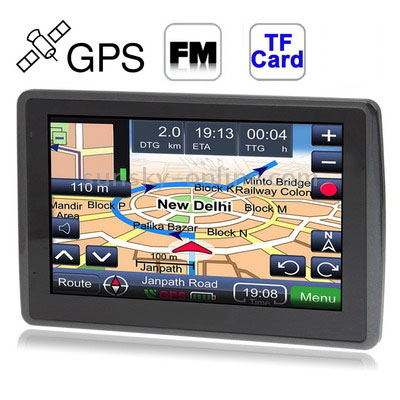 .0 inch Touch Screen Car GPS Navigation with 4GB Memory and Map - Click Image to Close