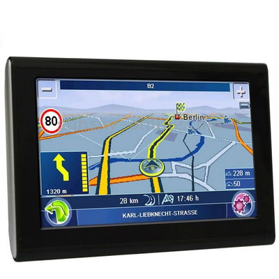 7 inch TFT Touch-screen Car GPS Navigator Free 4GB TF Card and Map Bluetooth - Click Image to Close