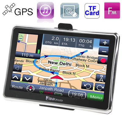 Q900 7.0 inch TFT Touch Screen Car GPS Navigator 800 x 480 pixel Built 4GB