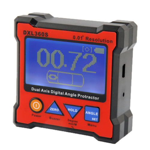 DXL360S 0.01 Degree Digital Protractor Inclinometer Level Box