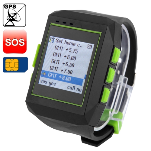 GPS301, Fashion GSM / GPRS / GPS Watch Tracker, Realtime Tracking - Click Image to Close