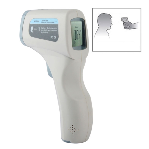 Quick Shot Forehead Temperature Type Infrared Thermometer HT-F03A - Click Image to Close