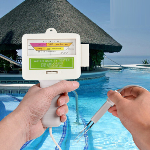 Home Swimming Pool Water PH / CL2 Tester, Cable length: 1.2m - Click Image to Close