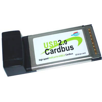 Multi ports USB 2.0 Cardbus , 4 port