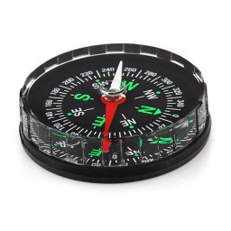 Outdoor Pocket Size Fluid-filled Compass - Click Image to Close