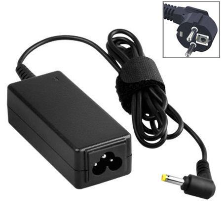 EU Plug AC Adapter 19V 1.58A 30W for HP Notebook, Output Tips: 4.0 x 1.7mm - Click Image to Close