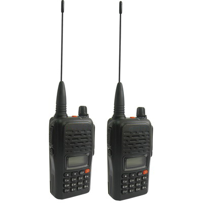 Walkie Talkie, Support 199 Channels, VOX function, Emergency call function, Up to 5 KM of Range (2 pcs in one packaging , the pr - Click Image to Close