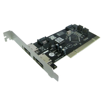 SATA & ESATA PCI Controller Card