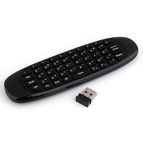 T20 2.4GHz Air Mouse Wireless Keyboard Remote Controller - Click Image to Close