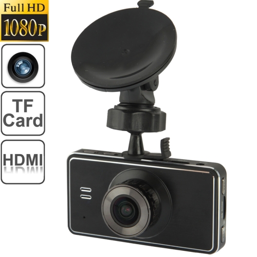 Full HD 1080P 2.7 inch Screen Car Black Box / Video Camcorder, Motion Detection / HDMI Output (T6) - Click Image to Close